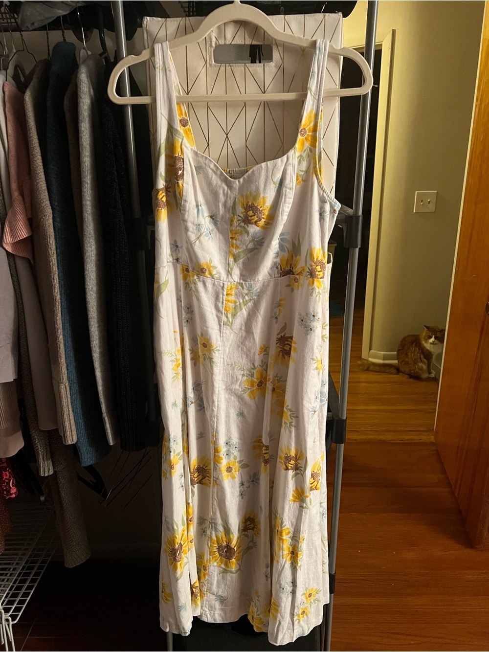 Old Navy size L Sunflower Dress A-line